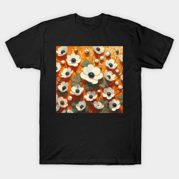 Anemone Flowers T-Shirt by Jenni Arts